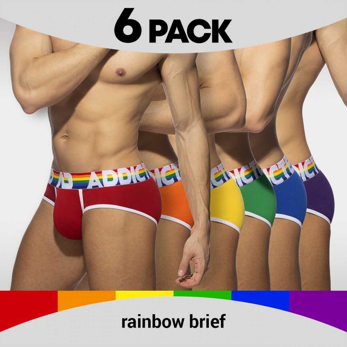 AD1142P 6 PACK RAINBOW BRIEF