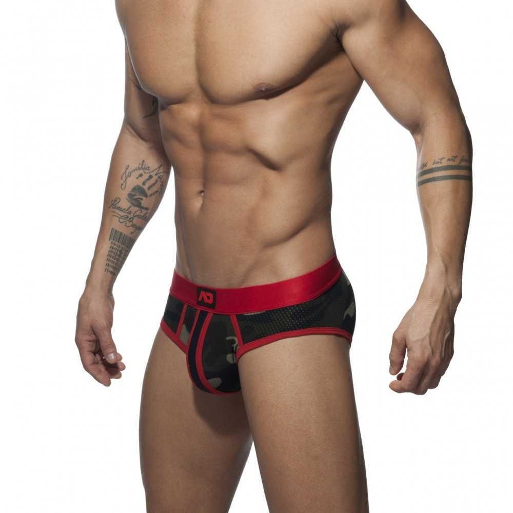 CAMO STRIPE BRIEF