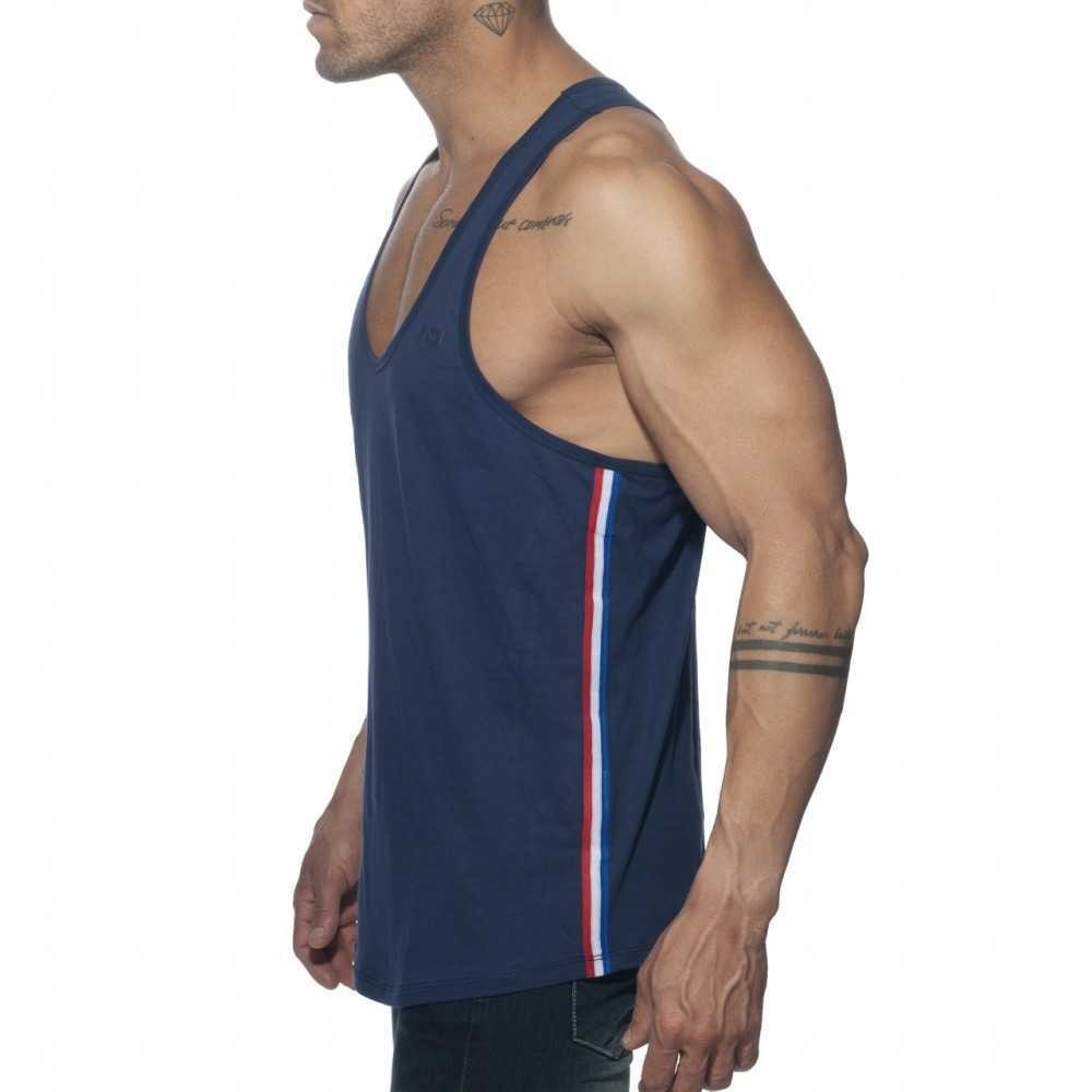 AD777 FLAGS TAPE TANK TOP