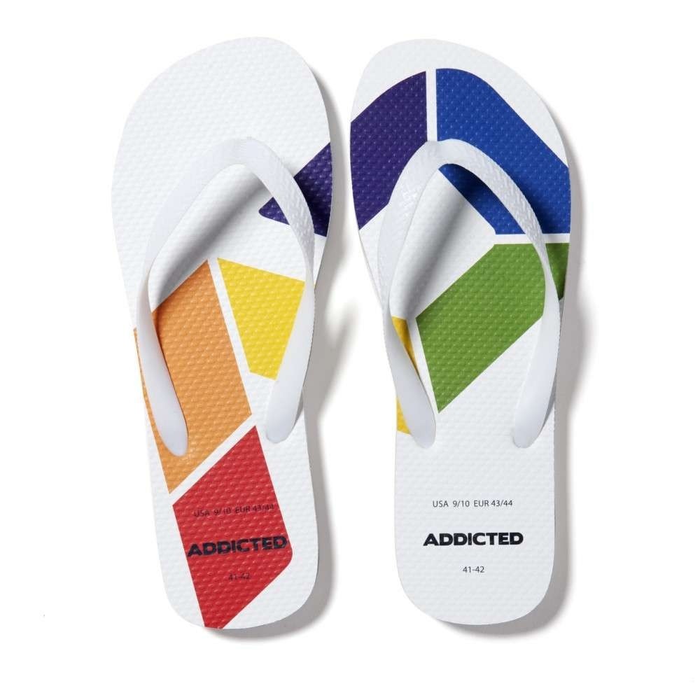 AD795 AD RAINBOW FLIP FLOP