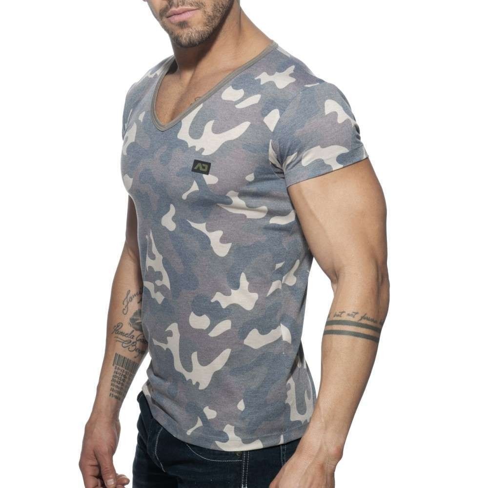 WASHED CAMO T-SHIRT