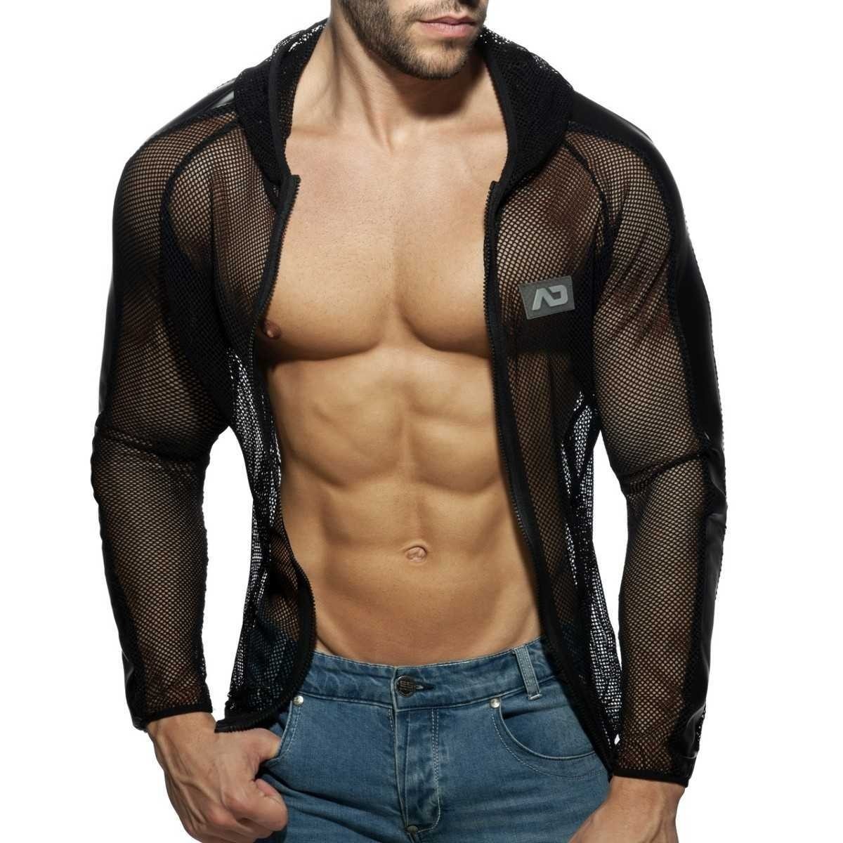 BLACK MESH JACKET