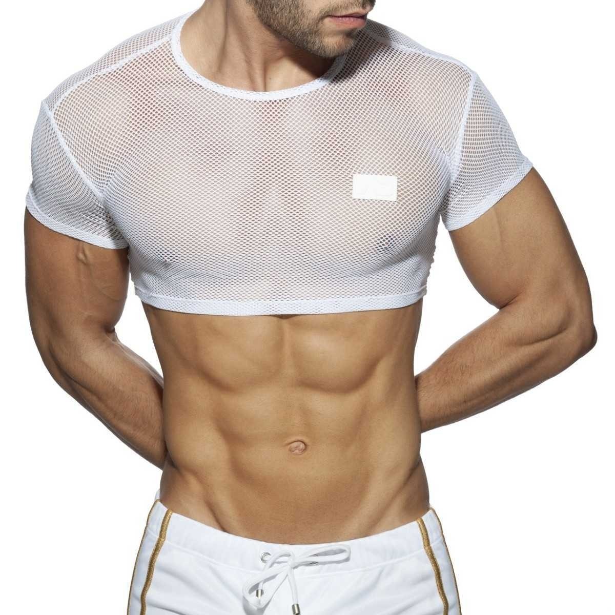 C-THROUGH CROP TOP