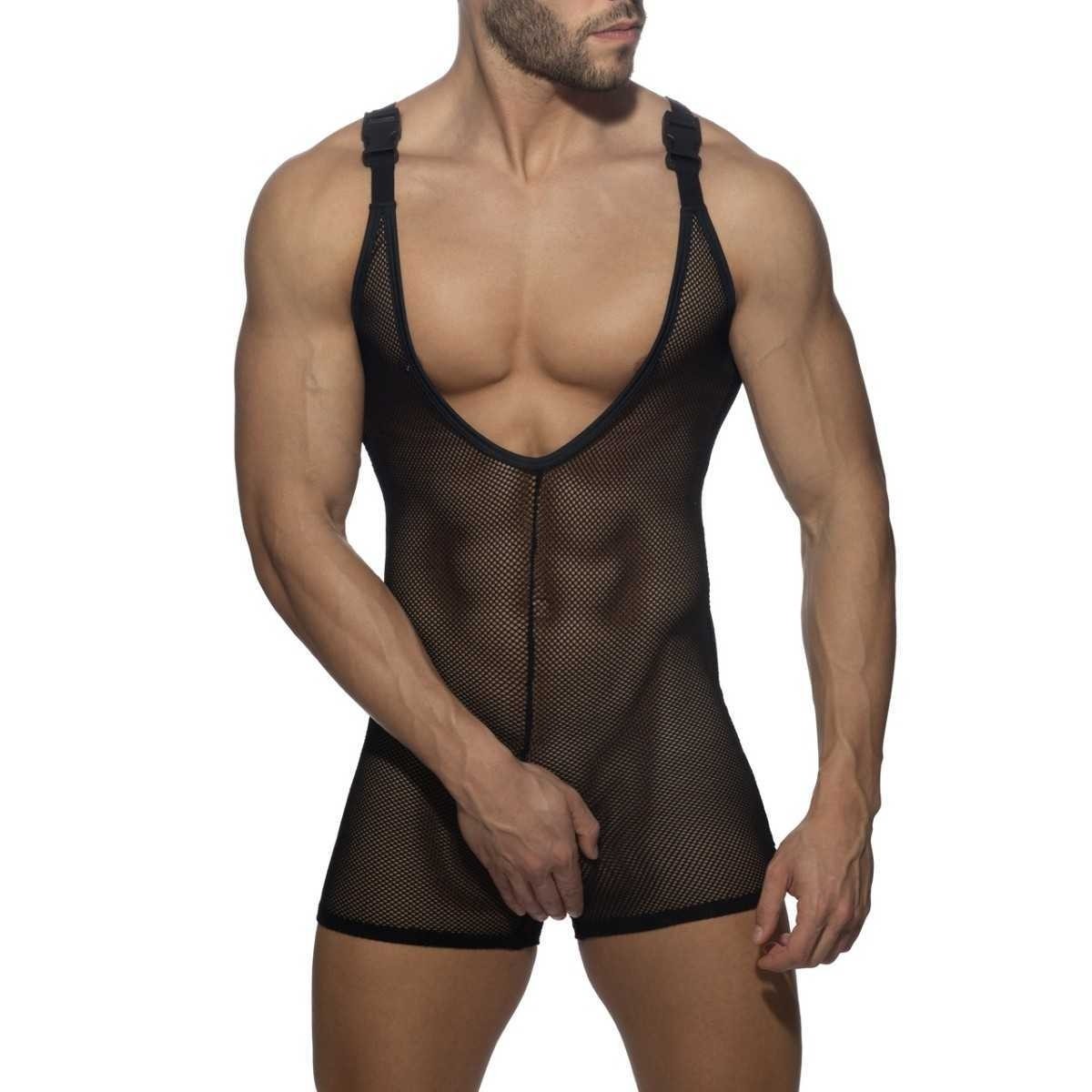 MESH WRESTLING SUIT