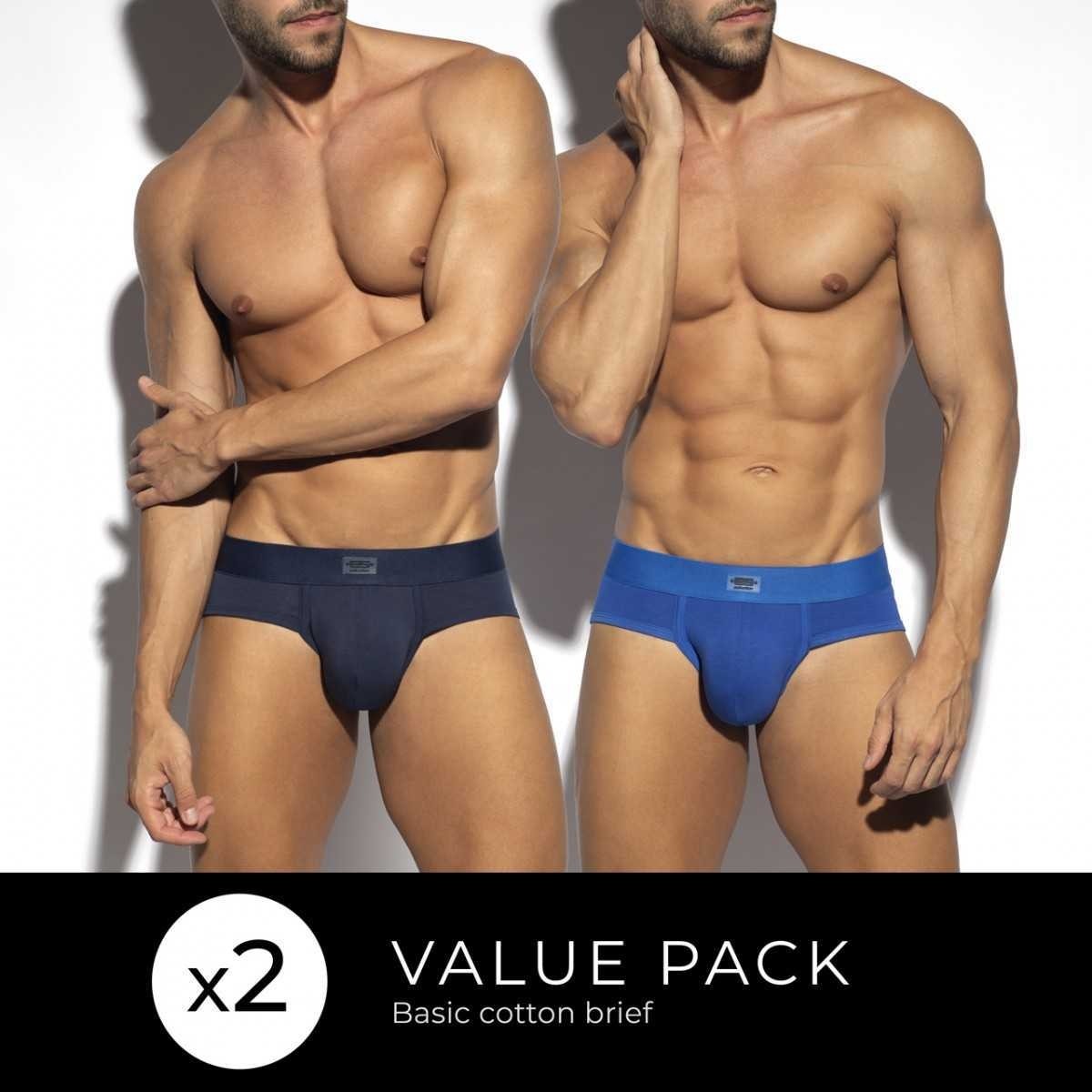 BASIC COTTON 2 PACK BRIEF