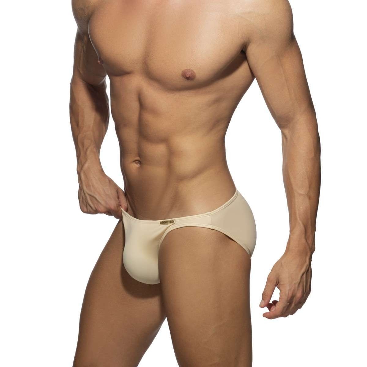 ADS307 BEIGE SWIM BIKINI