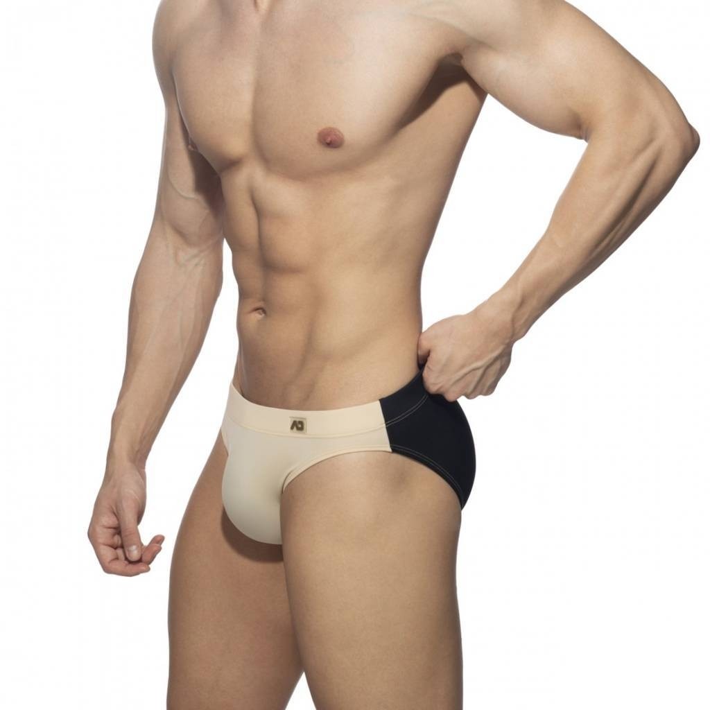BICOLOR SWIM BRIEF