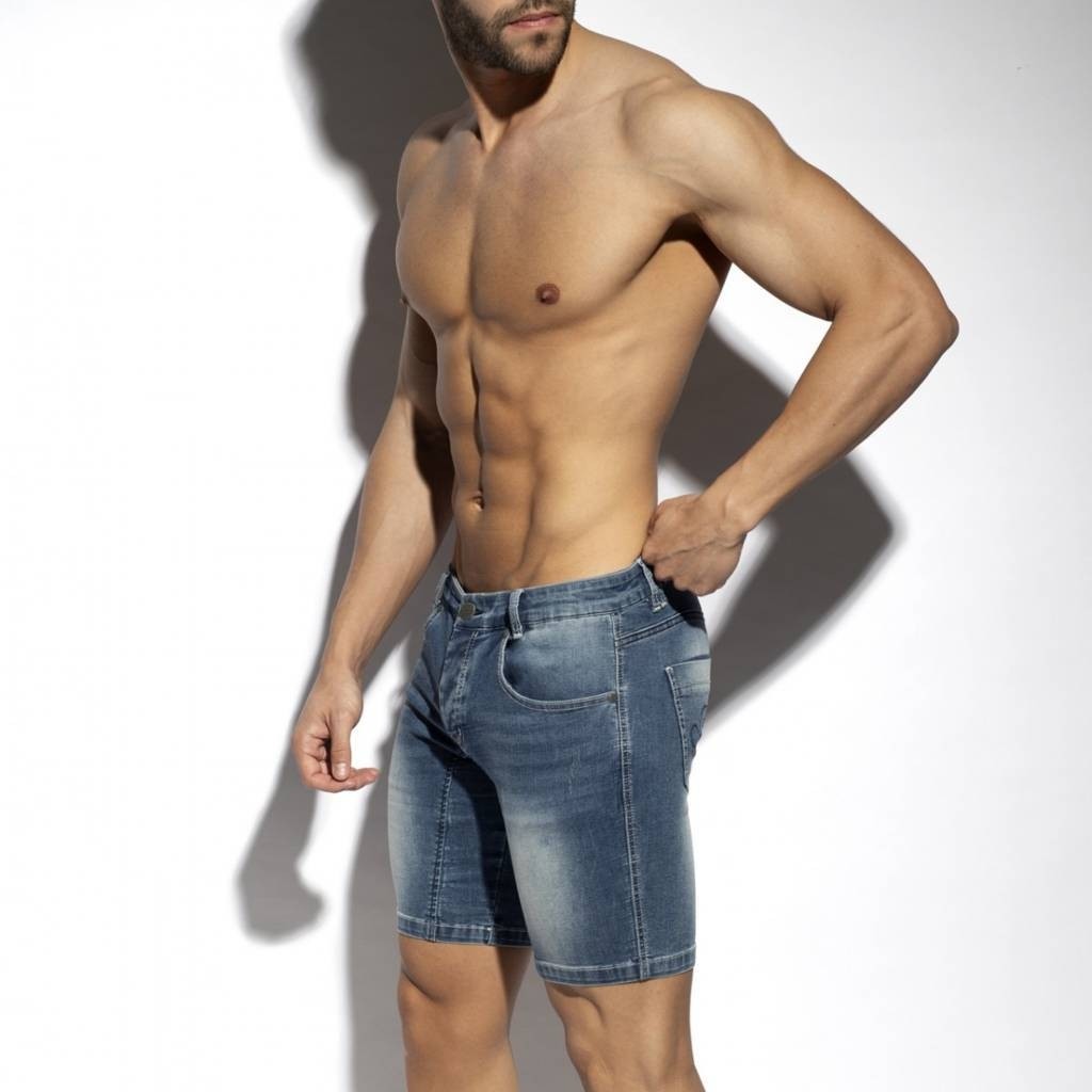 DENIM BERMUDA JEANS
