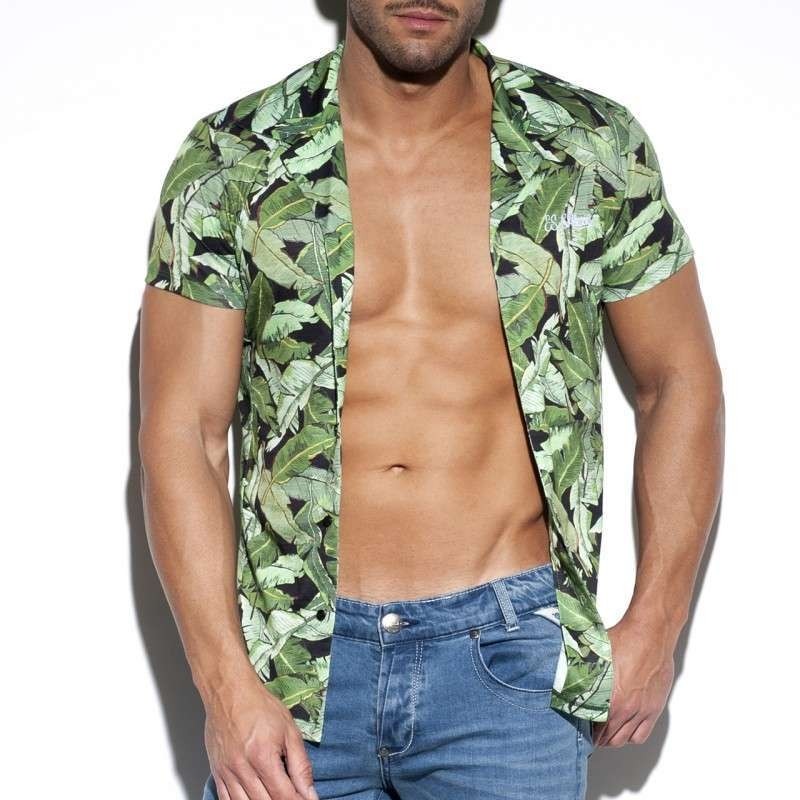 LEAVES SLIM FIT SHIRT