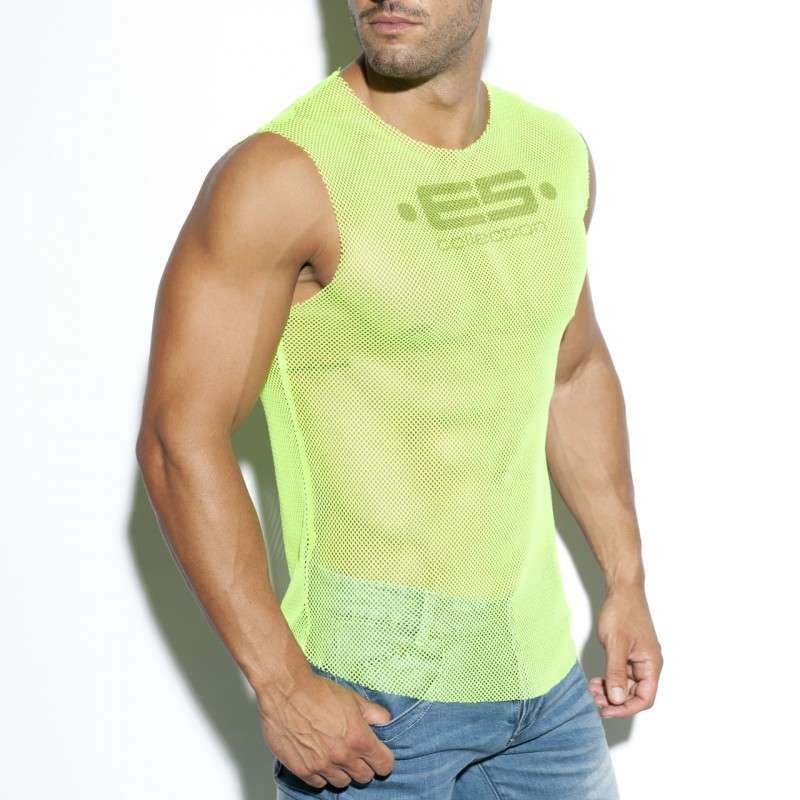 MESH BROAD TANK TOP