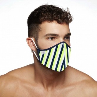 AC112 VERTICAL STRIPES MASK