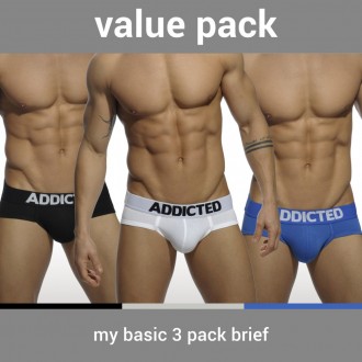 AD420P MY BASIC 3 PACK BRIEF