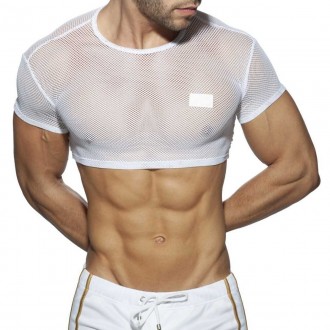 C-THROUGH CROP TOP