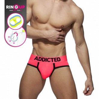 AD917 NEON COCKRING SWIMDERWEAR BRIEF