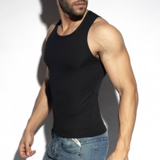 RECYCLED RIB SPORTS TANK TOP