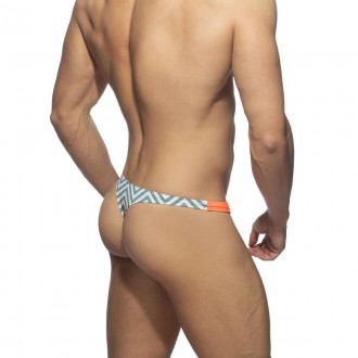 ADS300 ZIG ZAG SWIM THONG