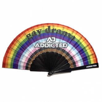 'GAY DRAMA' ADDICTED HAND FAN