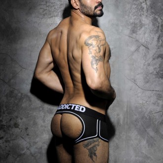 DOUBLE PIPING BOTTOMLESS BOXER