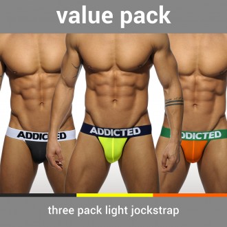 AD404P - 3 PACK LIGHT JOCKSTRAP