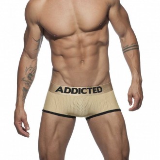 AD669 GOLD & SILVER MESH BOXER