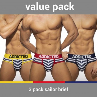 AD964P 3 PACK SAILOR BRIEF