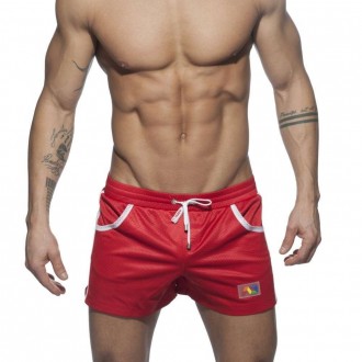 ADS178 MESH RAINBOW SHORT