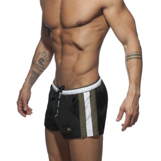 ADS214 STRIPES BASIC SWIM SHORT