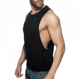 BLACK COTTON LOW RIDER
