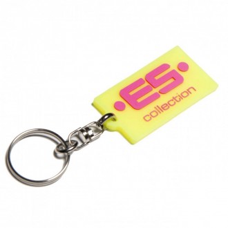 ES RUBBER KEYRING