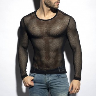 TS304 MESH-LONG SLEEVES T-SHIRT