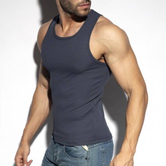 TS313 RECYCLED RIB SPORTS TANK TOP
