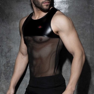 ADF178 RUB-MESH TANK TOP