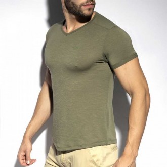 V-NECK FLAME T-SHIRT