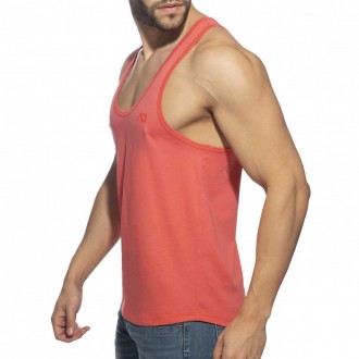 U-NECK COTTON TANK TOP