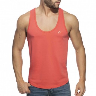 U-NECK COTTON TANK TOP