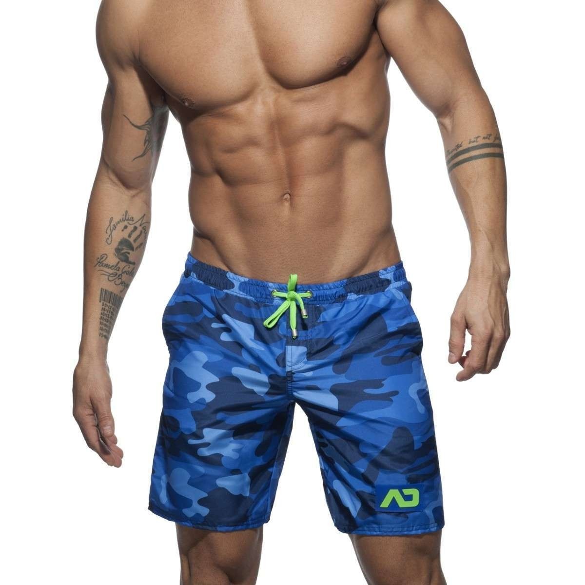 CAMOUFLAGE SWIM LONG SHORT
