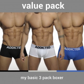 AD421P MY BASIC 3 PACK BOXER