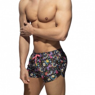 PLAY RAINBOW SWIM SHORTS