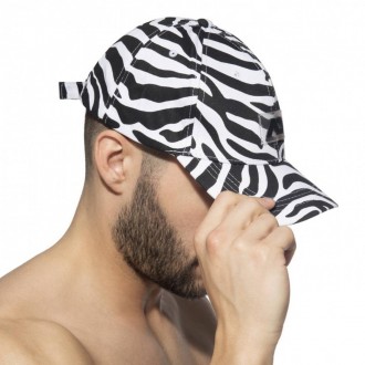 AD1196 ZEBRA PRINT CAP